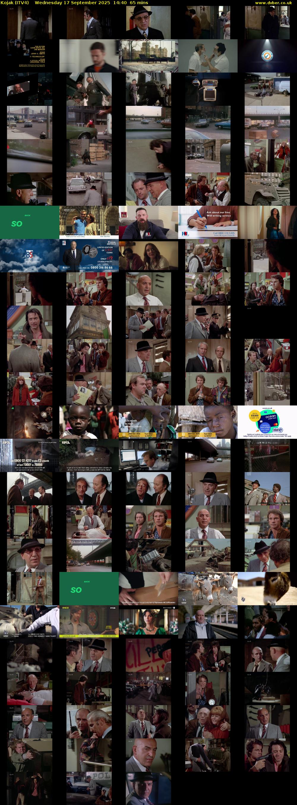 Kojak (ITV4) Wednesday 17 September 2025 14:40 - 15:45