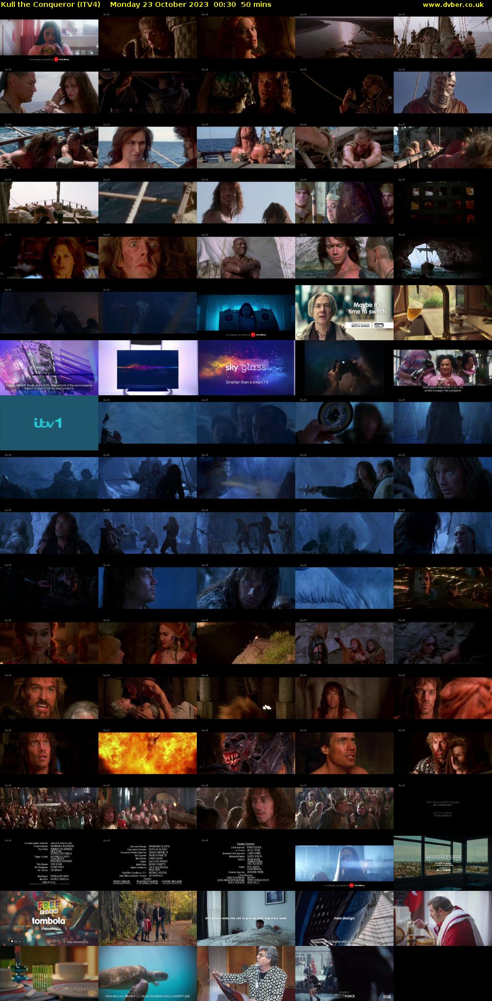 Kull the Conqueror (ITV4) Monday 23 October 2023 00:30 - 01:20