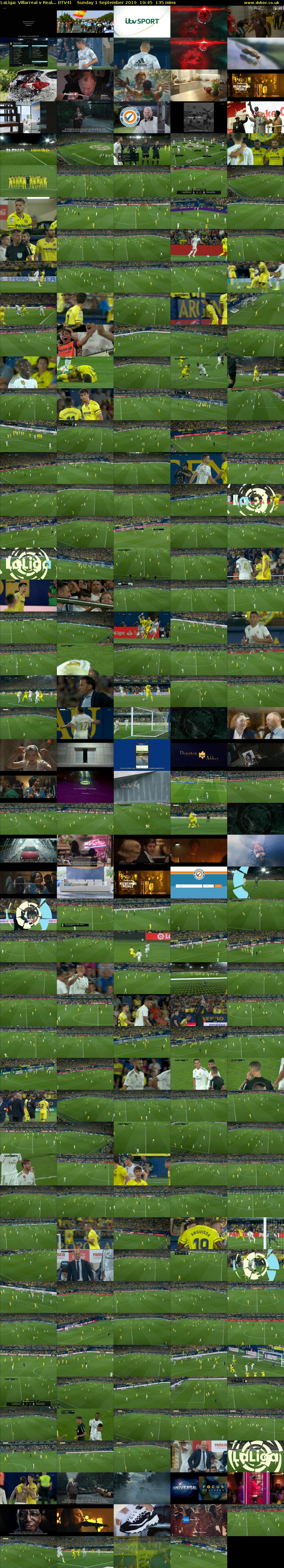 LaLiga: Villarreal v Real... (ITV4) Sunday 1 September 2019 19:45 - 22:00