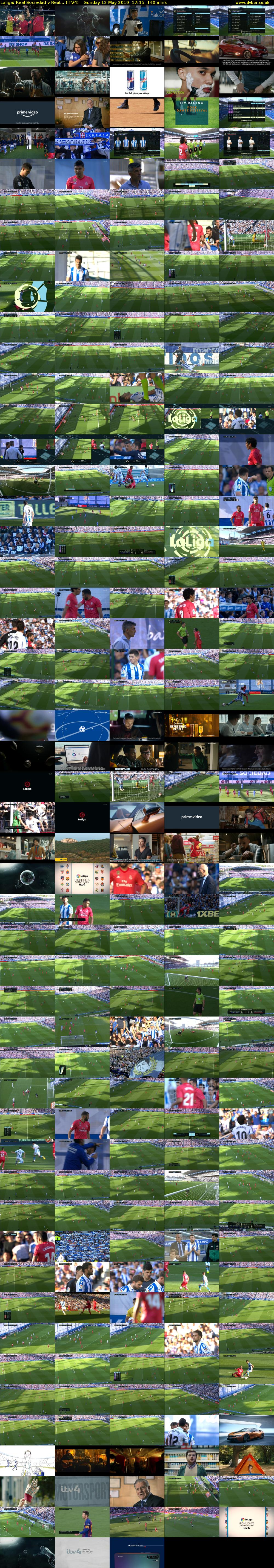 Laliga: Real Sociedad v Real... (ITV4) Sunday 12 May 2019 17:15 - 19:35