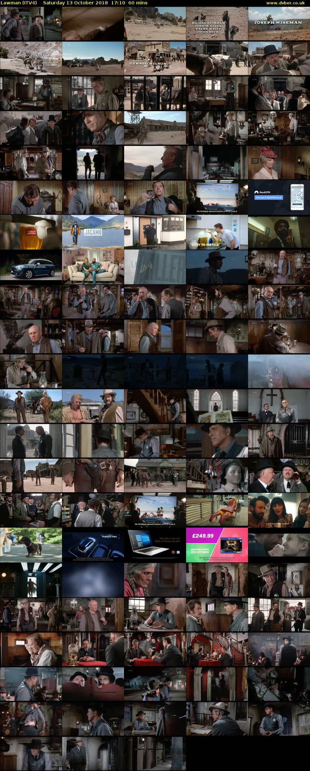 Lawman (ITV4) Saturday 13 October 2018 17:10 - 18:10