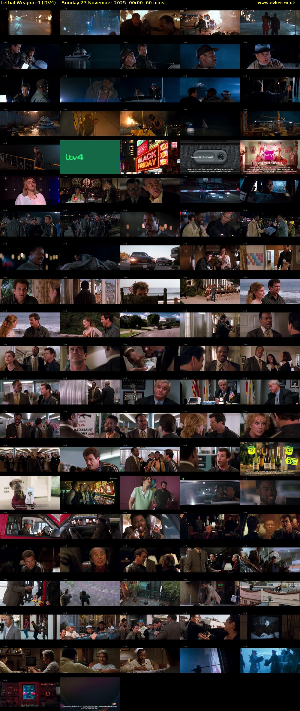 Lethal Weapon 4 (ITV4) Sunday 23 November 2025 00:00 - 01:00