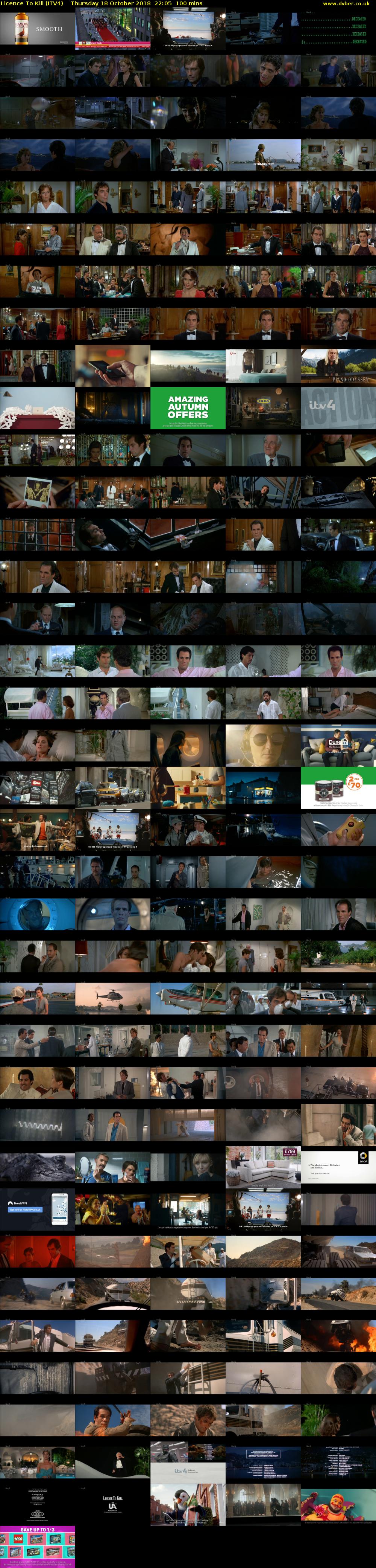 Licence To Kill (ITV4) Thursday 18 October 2018 22:05 - 23:45