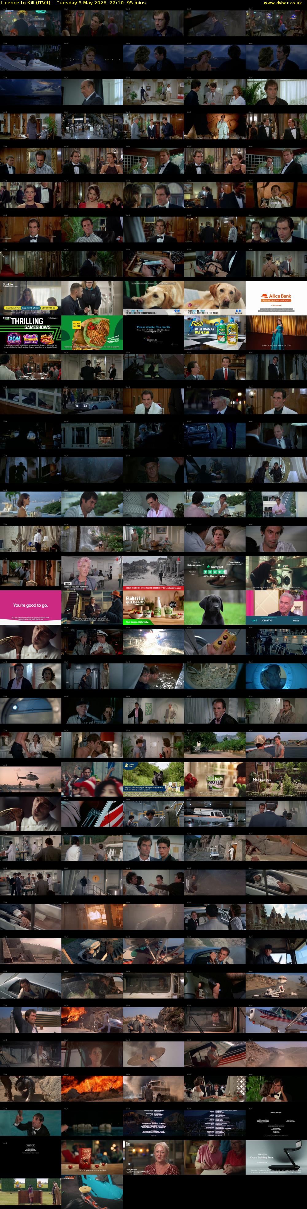Licence To Kill (ITV4) Tuesday 5 May 2026 22:10 - 23:45