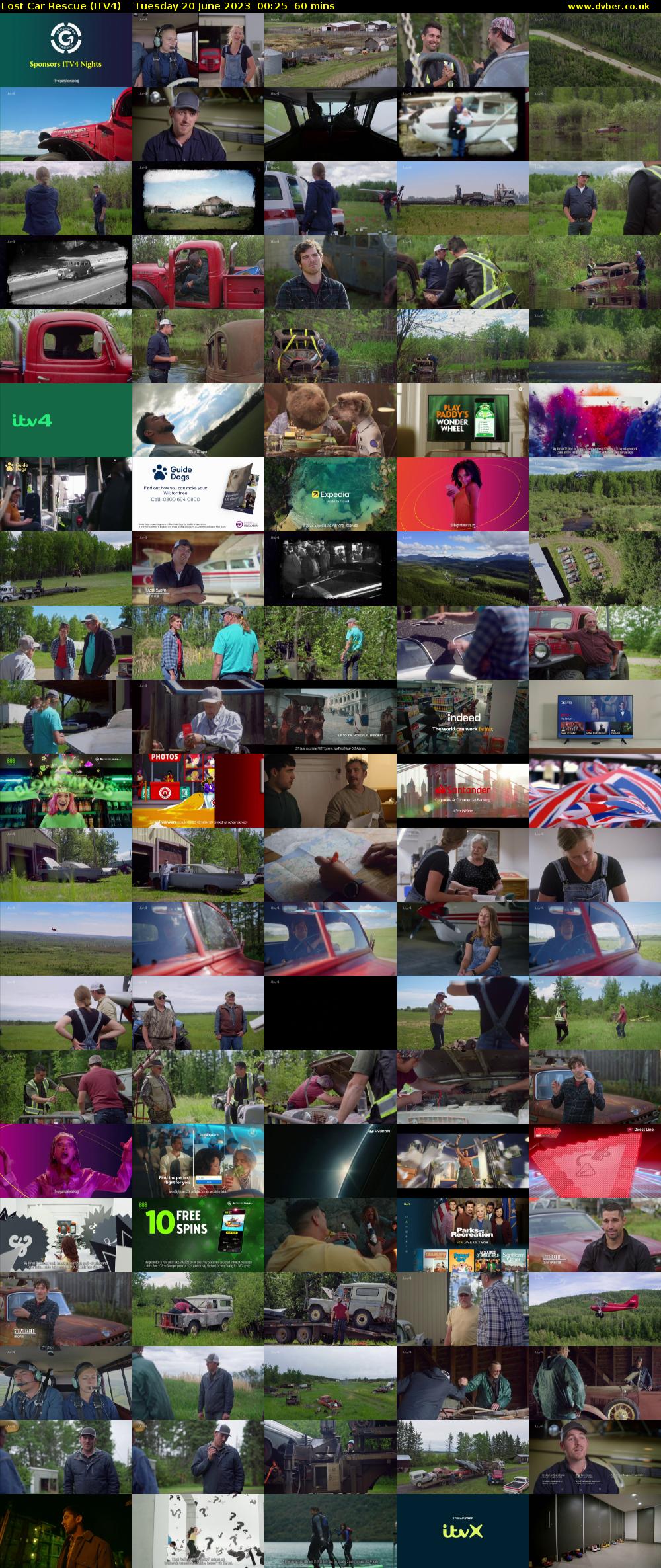 Lost Car Rescue (ITV4) Tuesday 20 June 2023 00:25 - 01:25