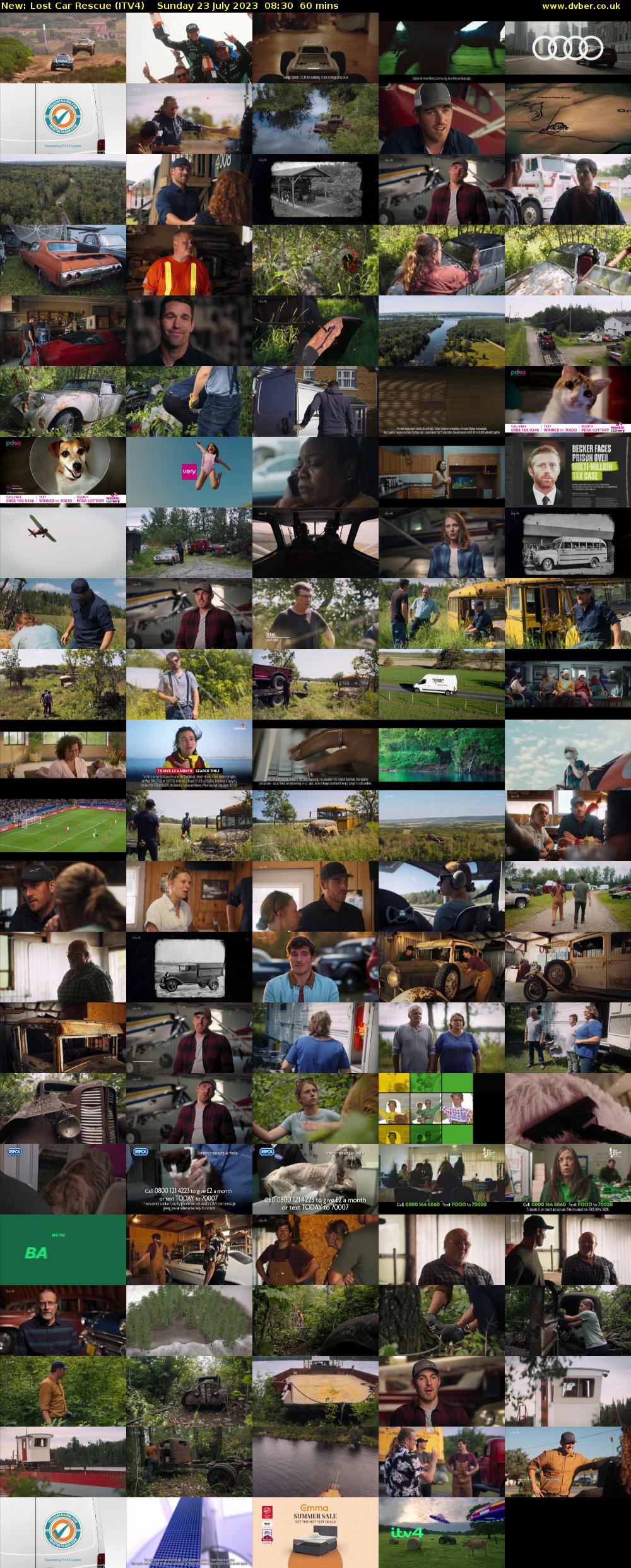 Lost Car Rescue (ITV4) Sunday 23 July 2023 08:30 - 09:30