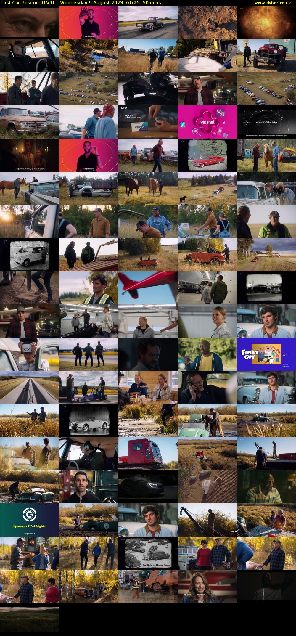 Lost Car Rescue (ITV4) Wednesday 9 August 2023 01:25 - 02:15