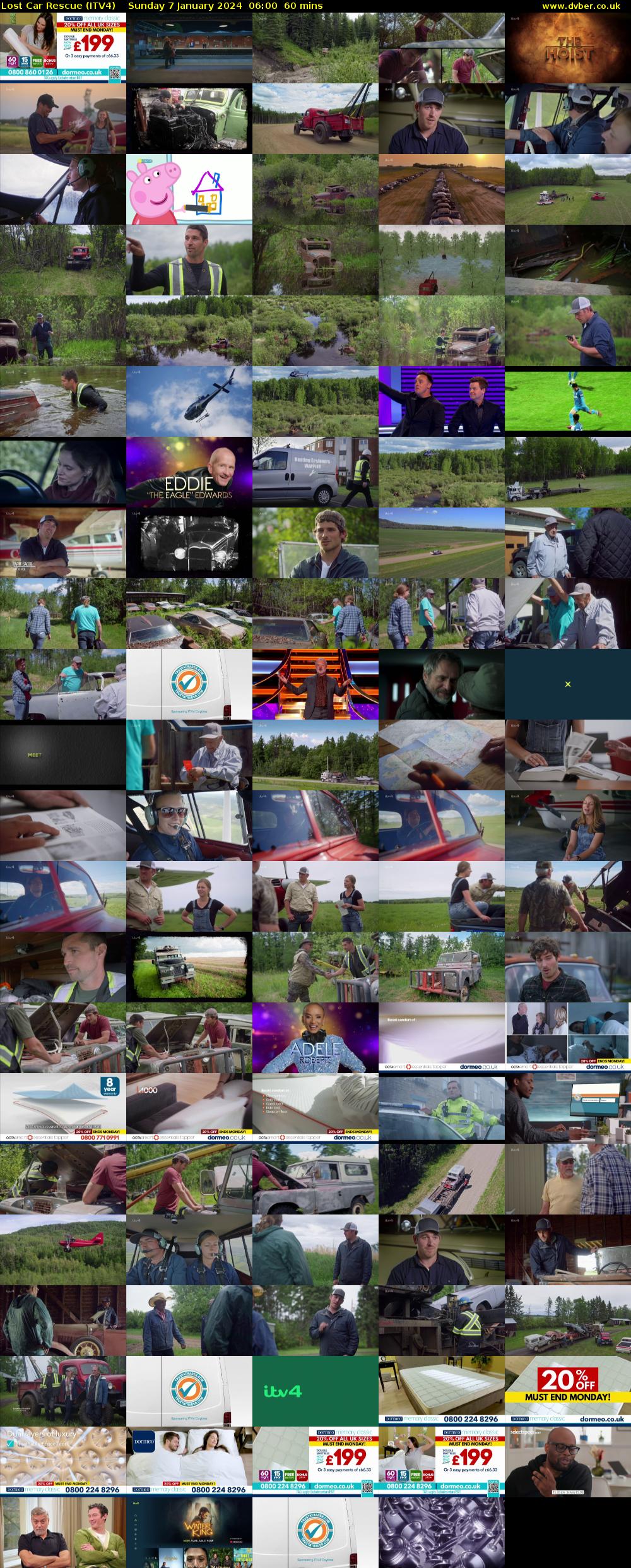 Lost Car Rescue (ITV4) Sunday 7 January 2024 06:00 - 07:00