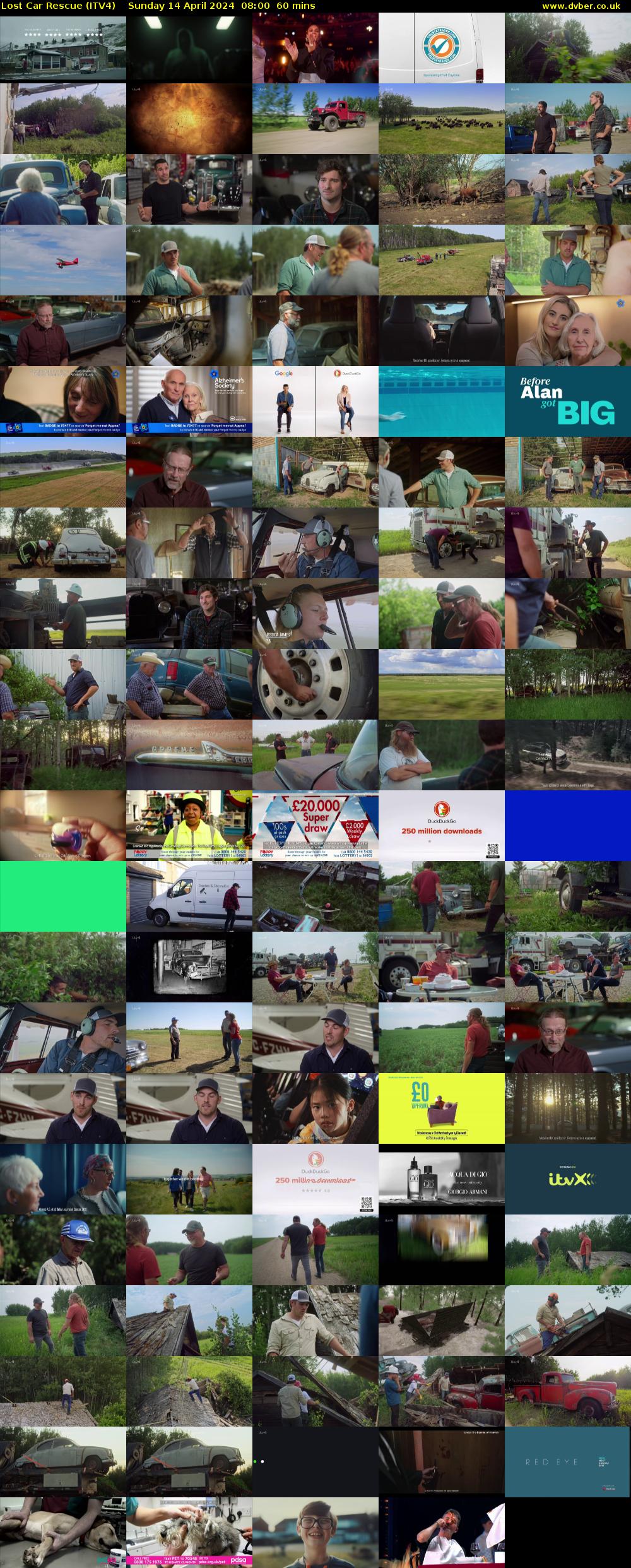 Lost Car Rescue (ITV4) Sunday 14 April 2024 08:00 - 09:00