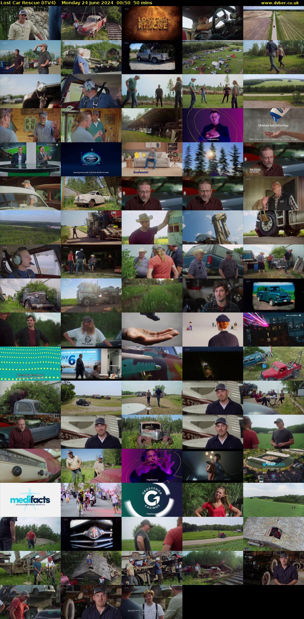 Lost Car Rescue (ITV4) Monday 24 June 2024 00:50 - 01:40