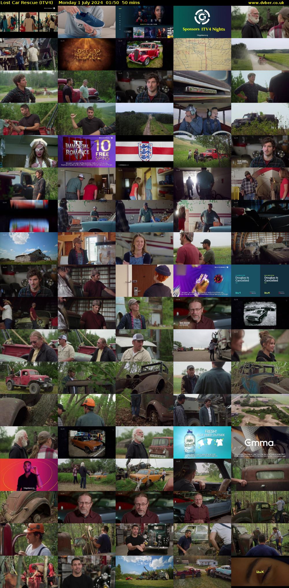Lost Car Rescue (ITV4) Monday 1 July 2024 01:50 - 02:40