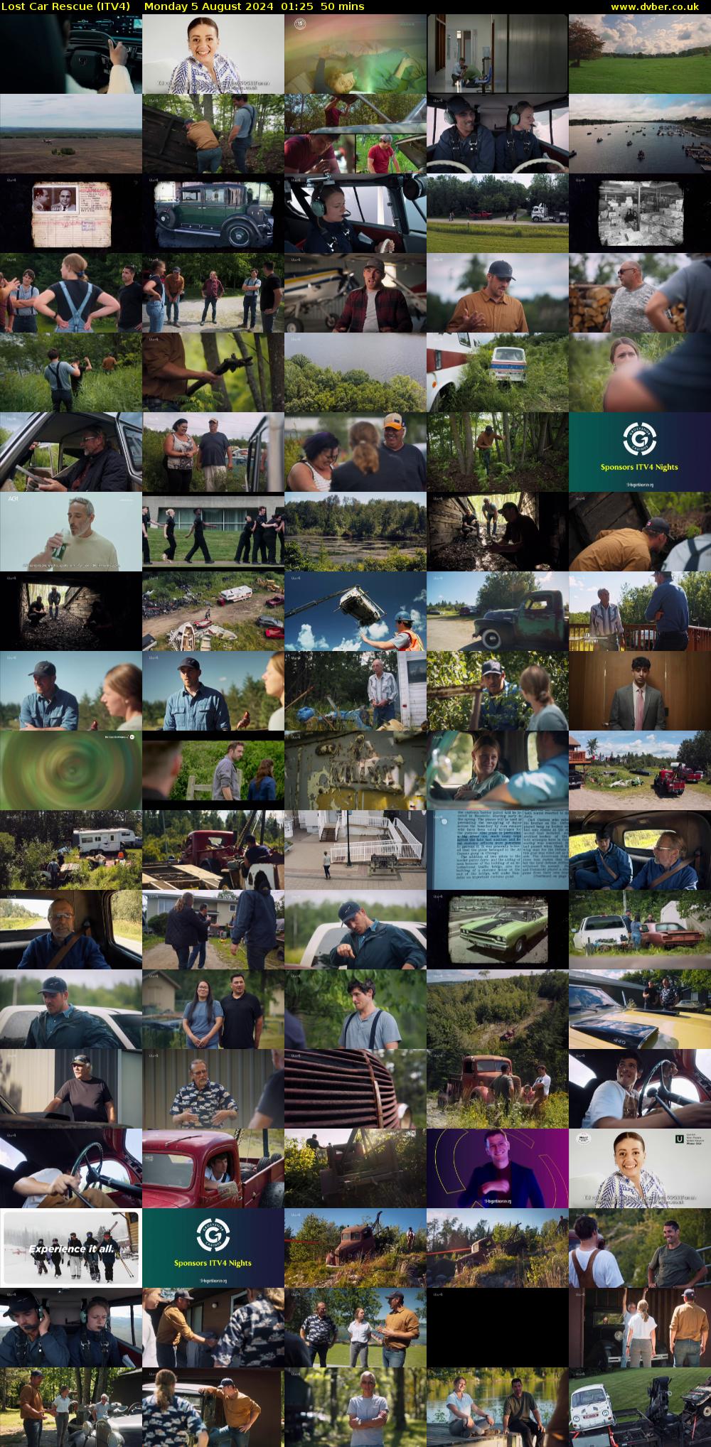 Lost Car Rescue (ITV4) Monday 5 August 2024 01:25 - 02:15