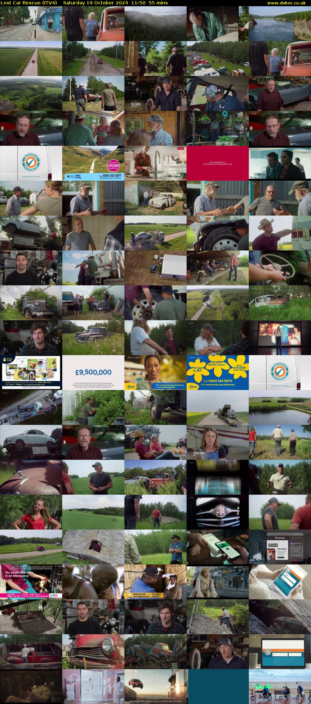 Lost Car Rescue (ITV4) Saturday 19 October 2024 11:50 - 12:45