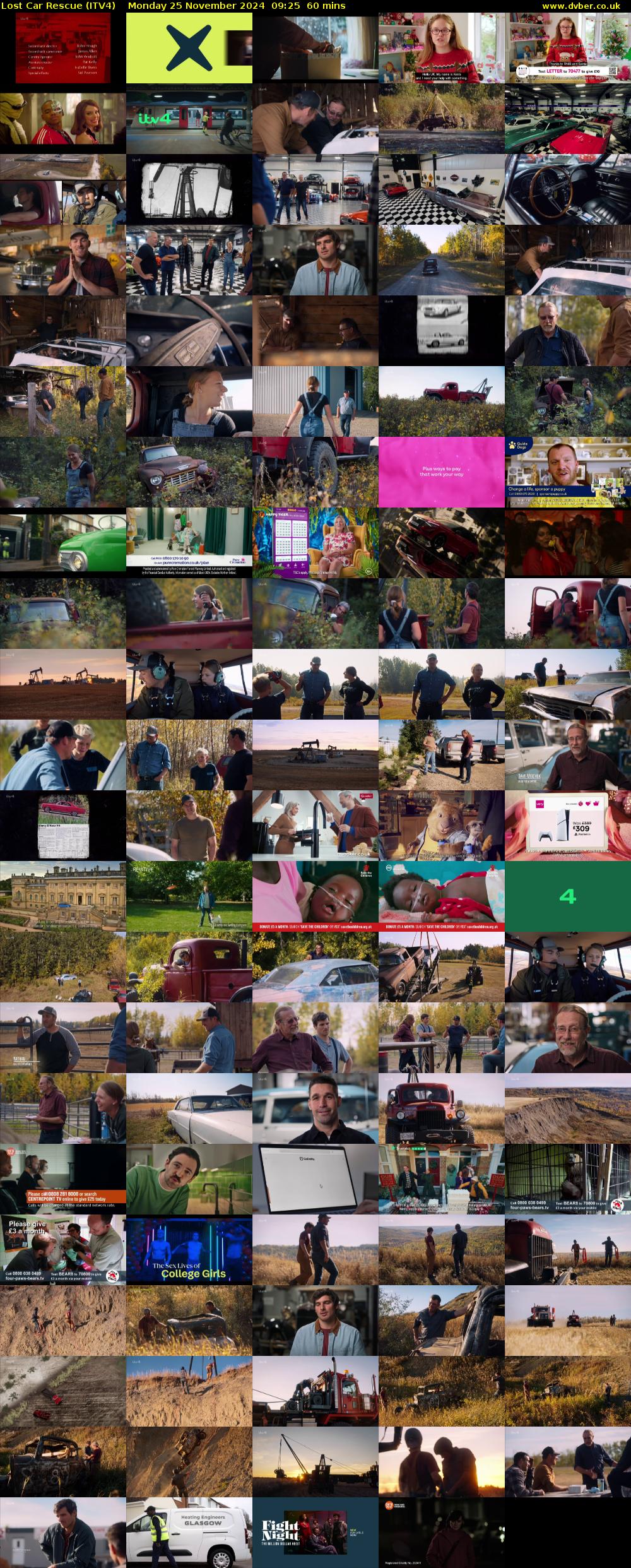 Lost Car Rescue (ITV4) Monday 25 November 2024 09:25 - 10:25
