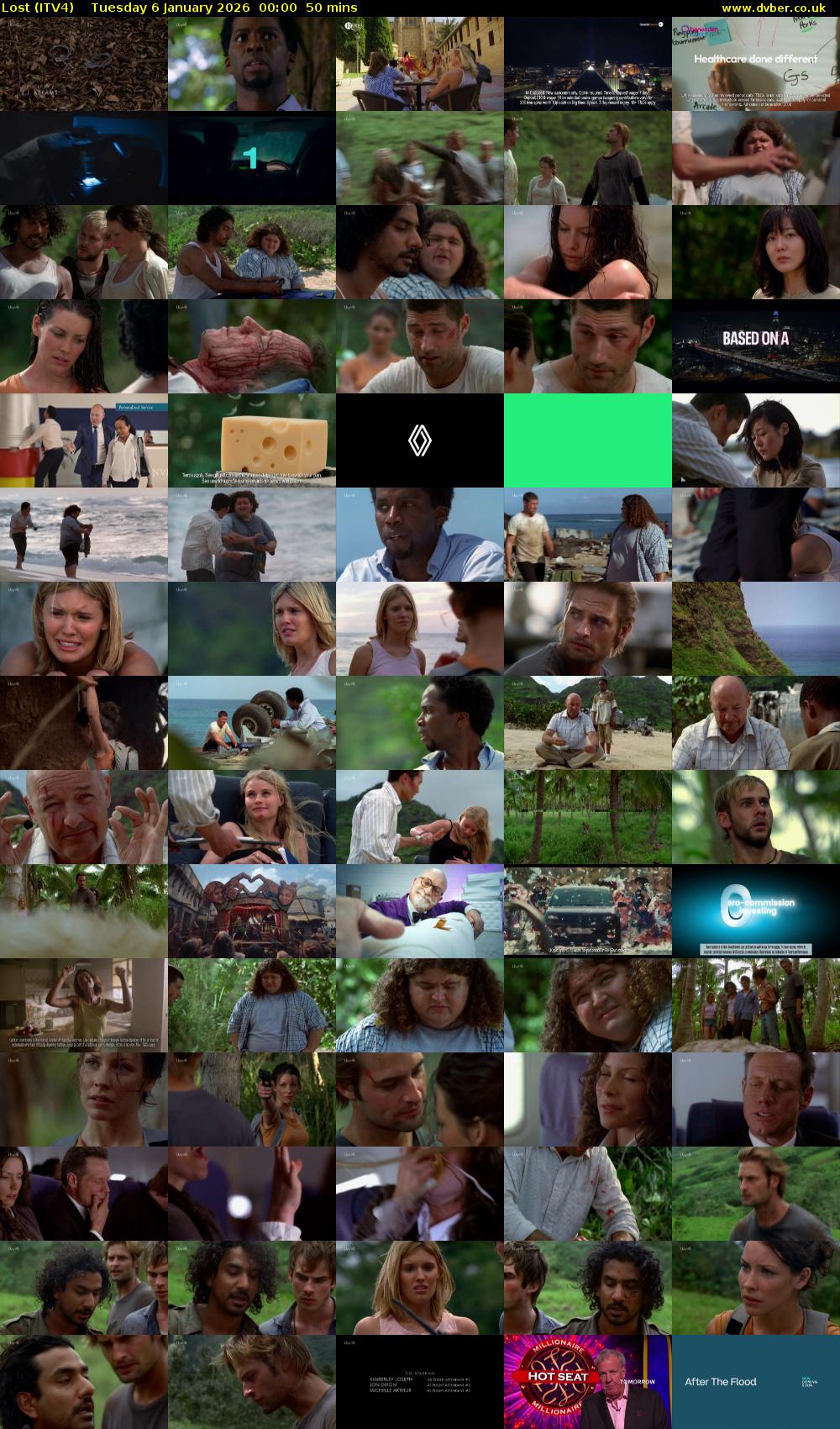 Lost (ITV4) Tuesday 6 January 2026 00:00 - 00:50