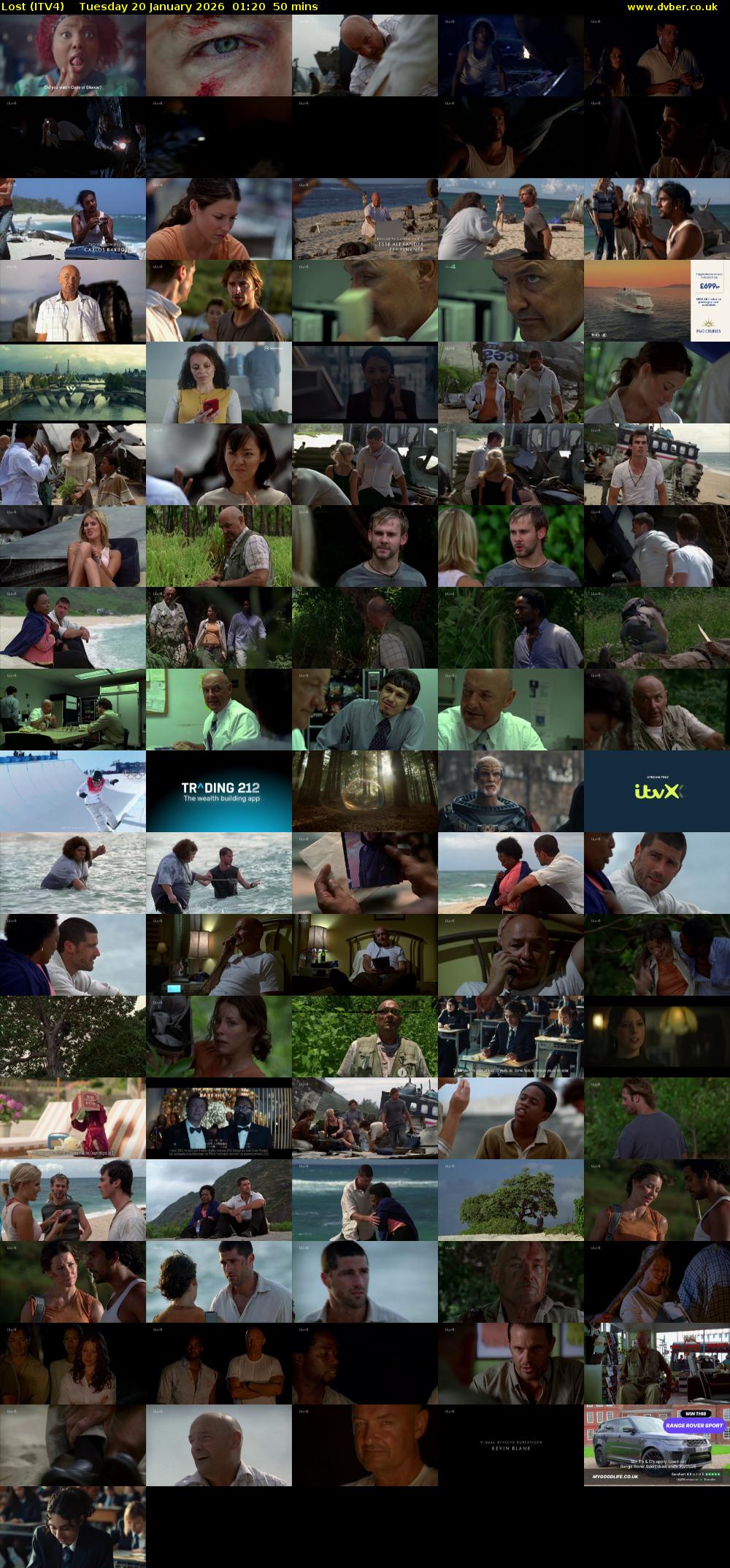 Lost (ITV4) Tuesday 20 January 2026 01:20 - 02:10