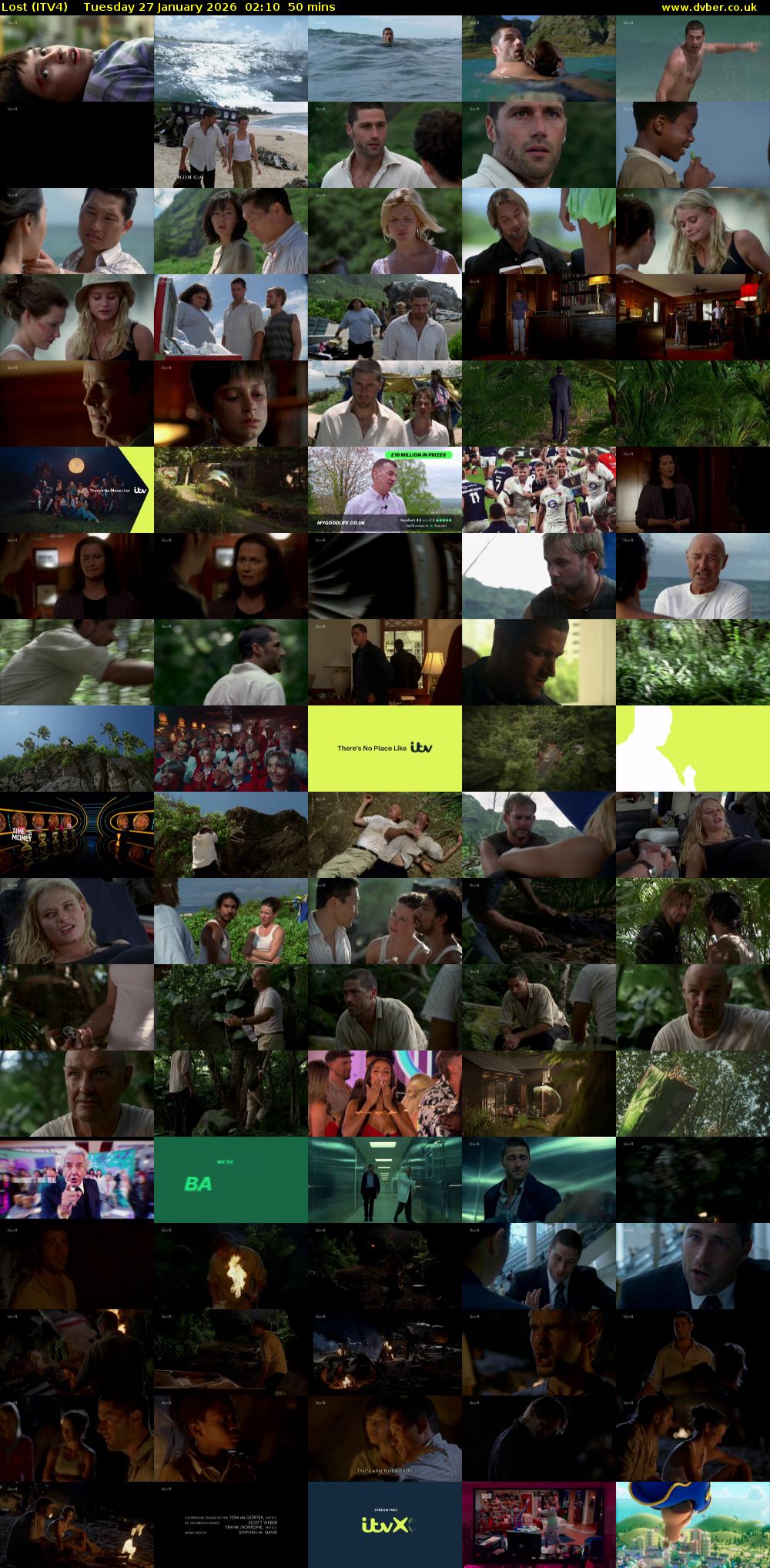Lost (ITV4) Tuesday 27 January 2026 02:10 - 03:00