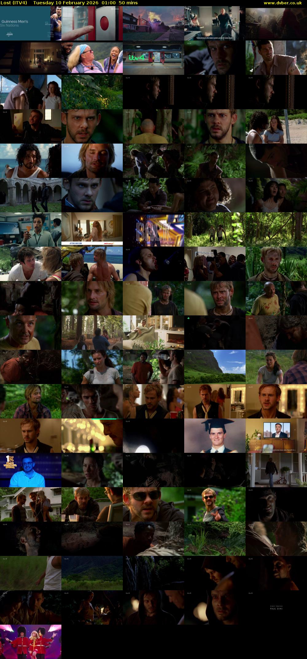 Lost (ITV4) Tuesday 10 February 2026 01:00 - 01:50