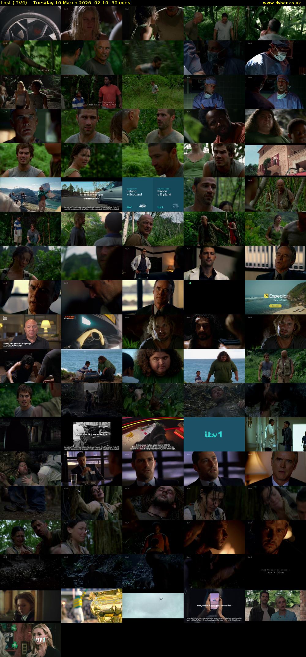 Lost (ITV4) Tuesday 10 March 2026 02:10 - 03:00