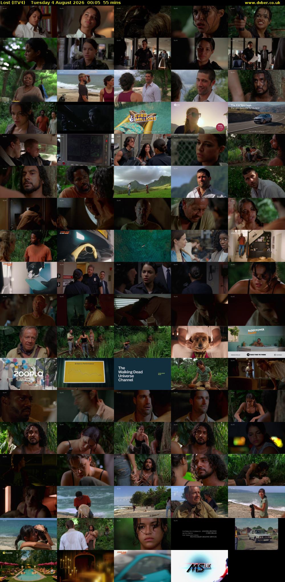 Lost (ITV4) Tuesday 4 August 2026 00:05 - 01:00