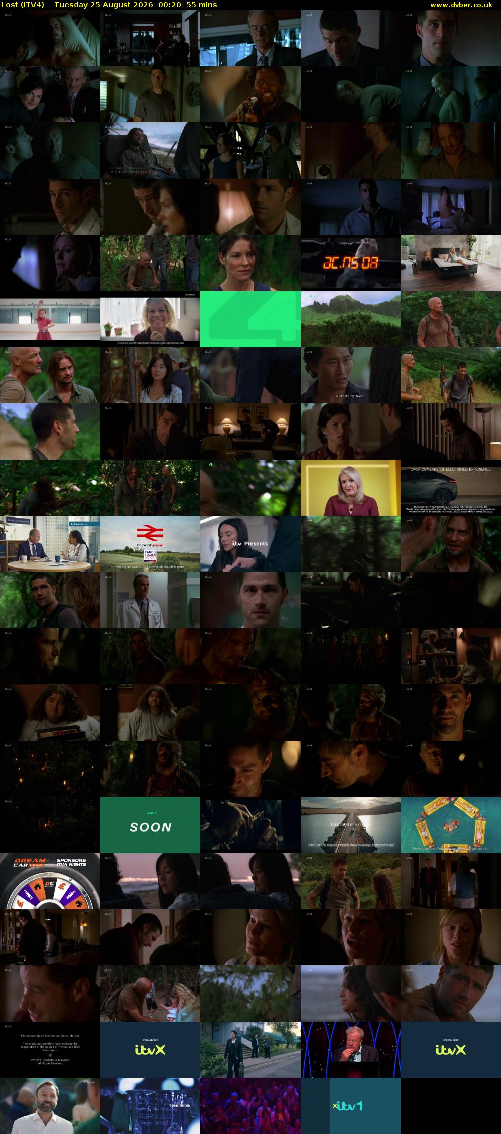 Lost (ITV4) Tuesday 25 August 2026 00:20 - 01:15