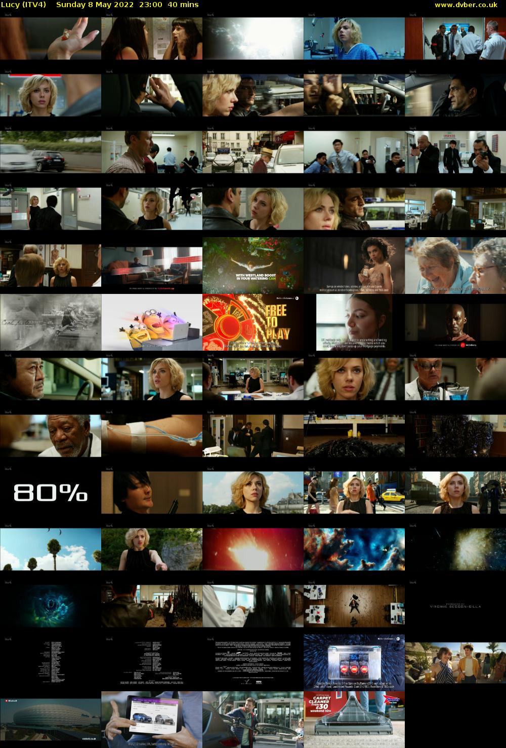 Lucy (ITV4) Sunday 8 May 2022 23:00 - 23:40