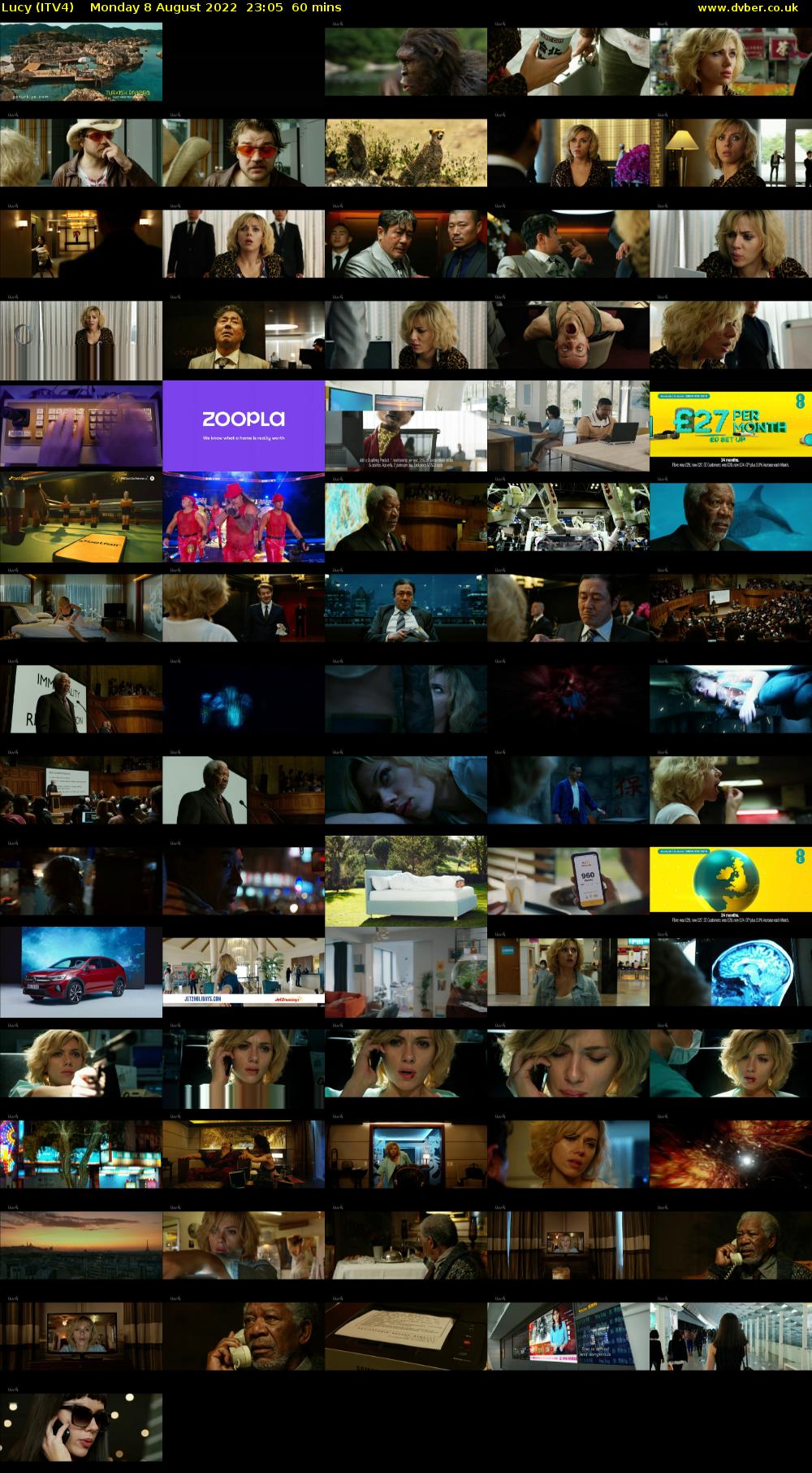 Lucy (ITV4) Monday 8 August 2022 23:05 - 00:05