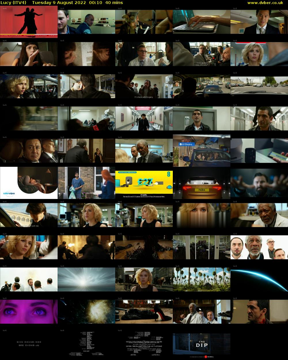 Lucy (ITV4) Tuesday 9 August 2022 00:10 - 00:50