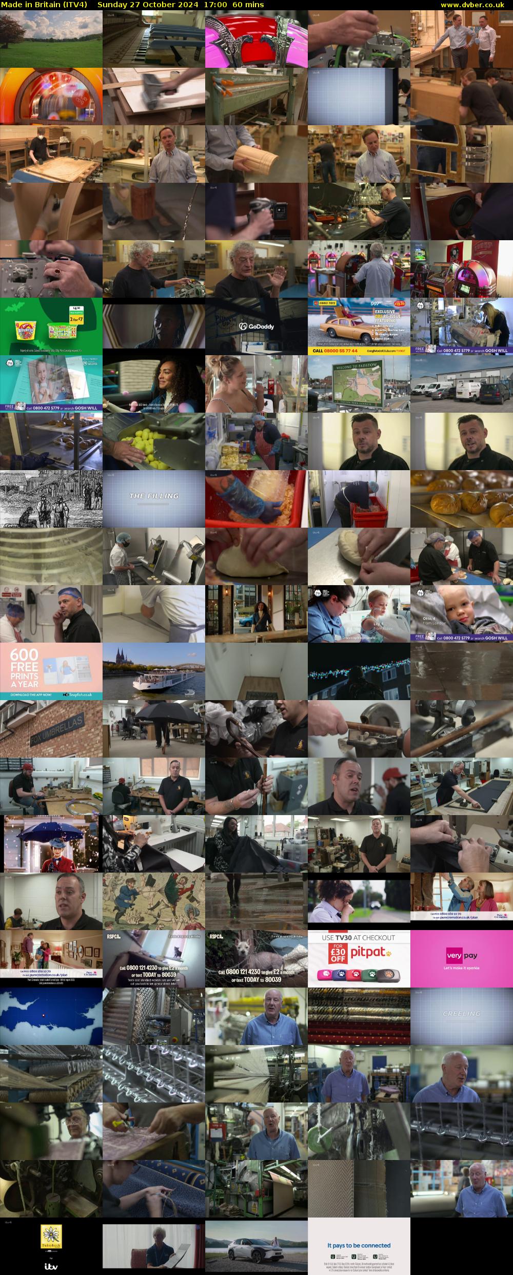 Made in Britain (ITV4) Sunday 27 October 2024 17:00 - 18:00