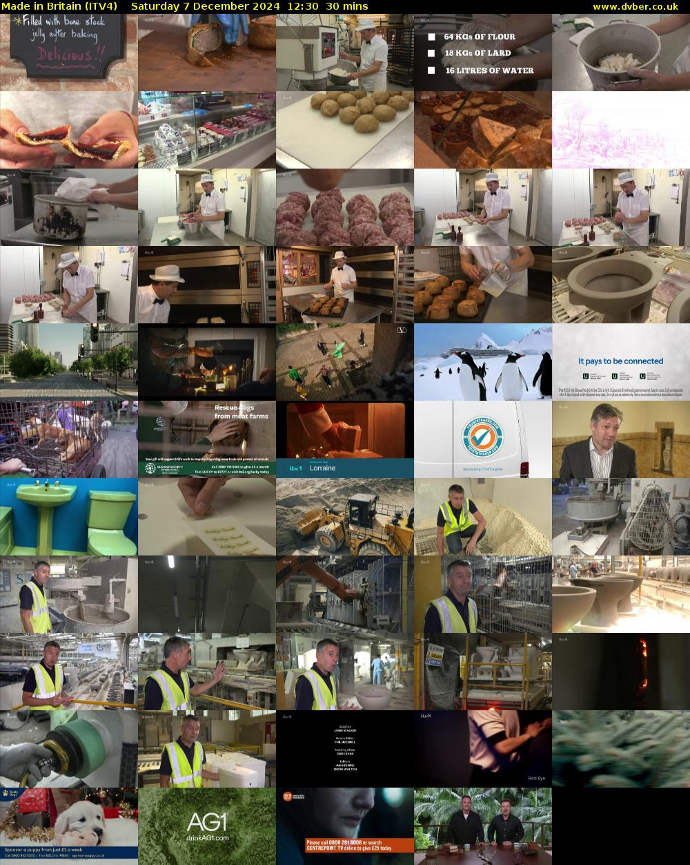 Made in Britain (ITV4) Saturday 7 December 2024 12:30 - 13:00