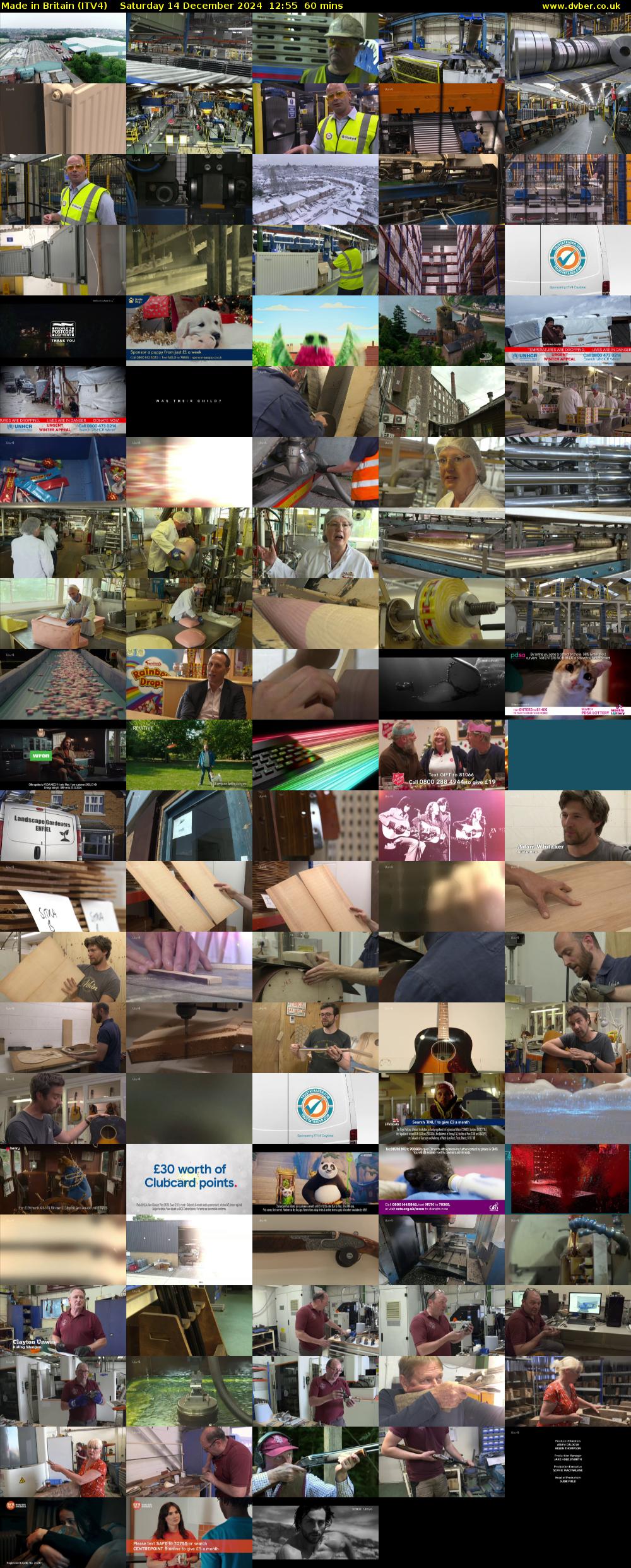 Made in Britain (ITV4) Saturday 14 December 2024 12:55 - 13:55