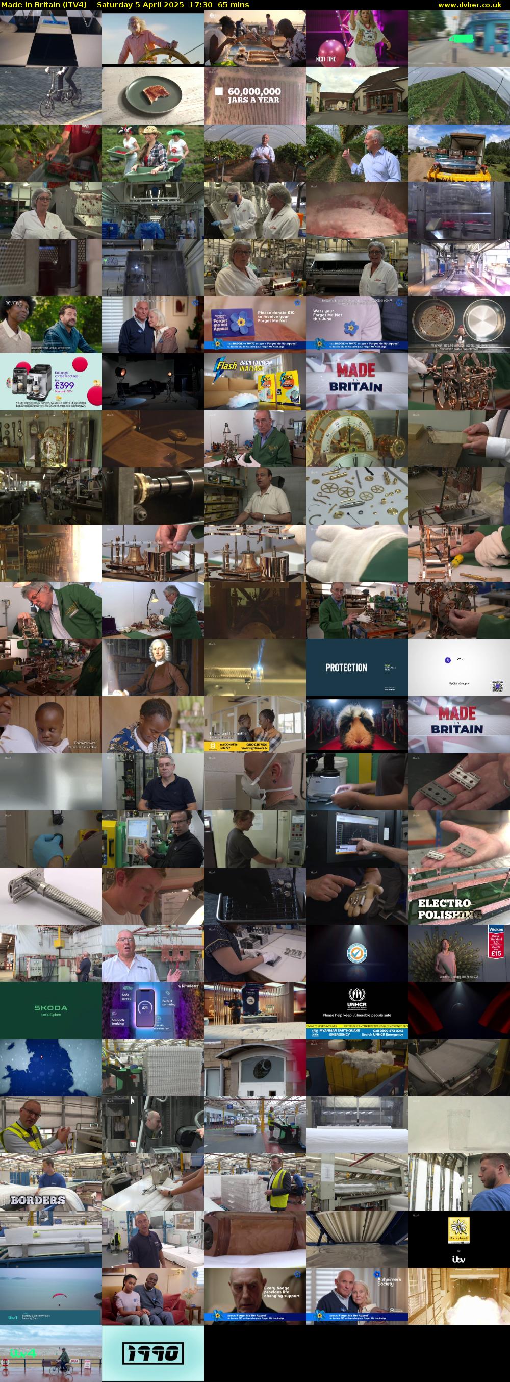 Made in Britain (ITV4) Saturday 5 April 2025 17:30 - 18:35