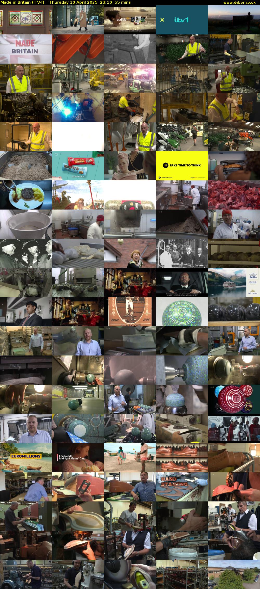 Made in Britain (ITV4) Thursday 10 April 2025 23:10 - 00:05