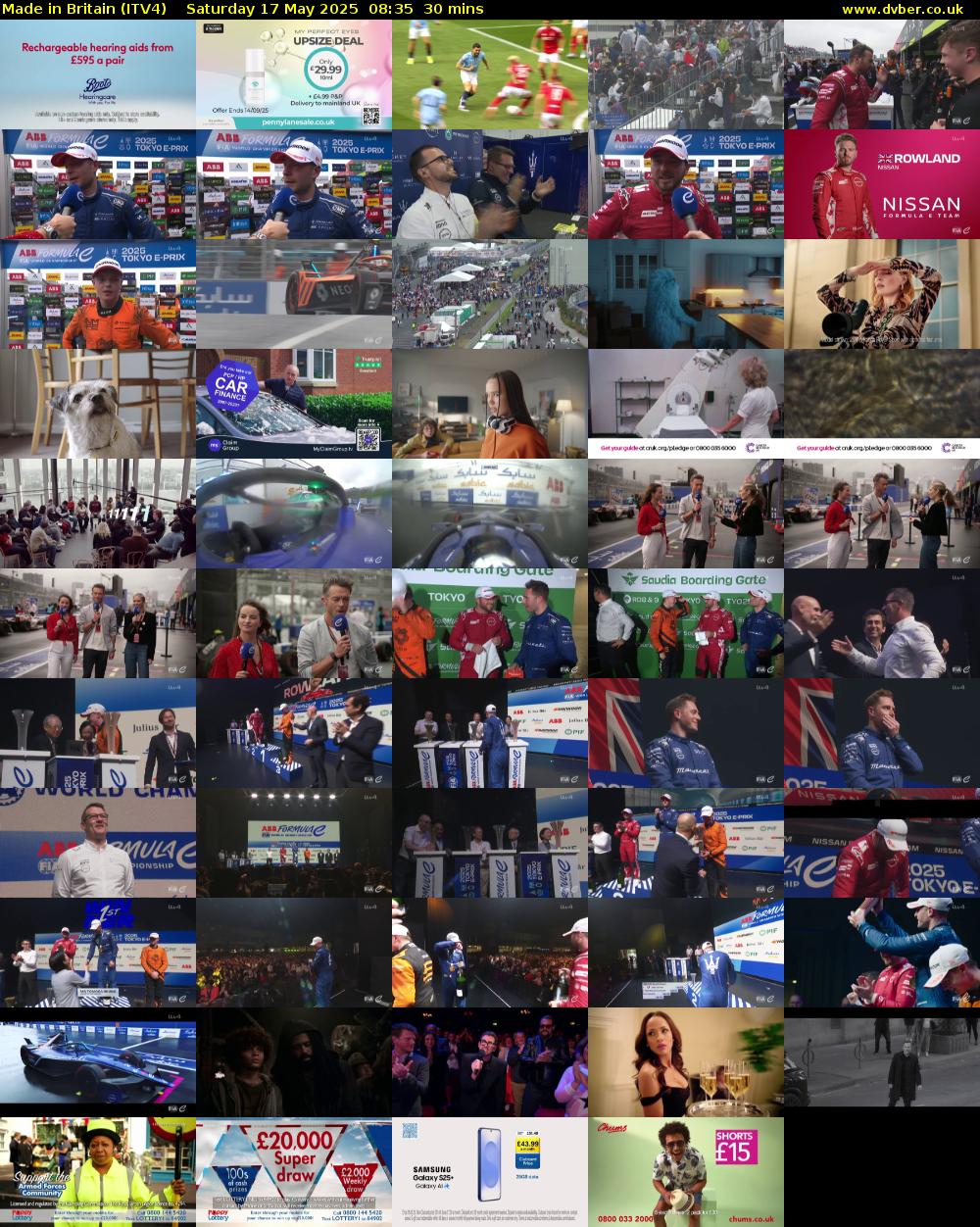 Made in Britain (ITV4) Saturday 17 May 2025 08:35 - 09:05