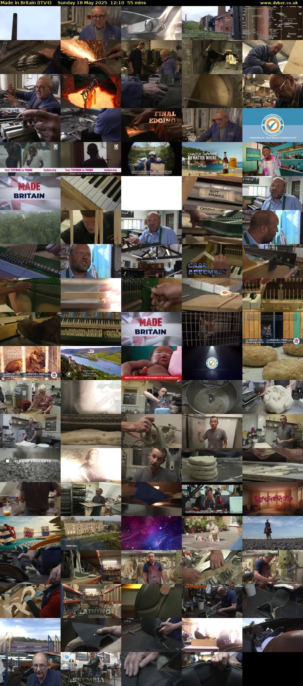 Made in Britain (ITV4) Sunday 18 May 2025 12:10 - 13:05
