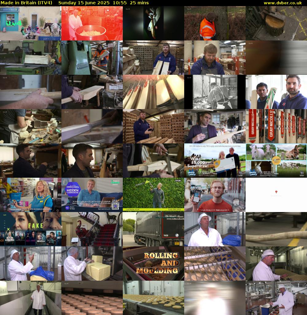Made in Britain (ITV4) Sunday 15 June 2025 10:55 - 11:20