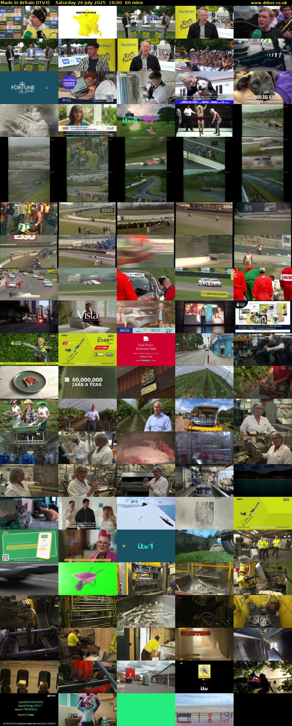 Made in Britain (ITV4) Saturday 26 July 2025 16:00 - 17:00