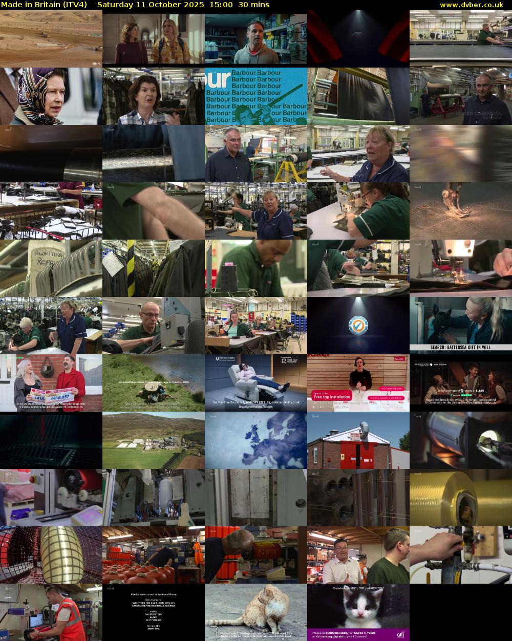 Made in Britain (ITV4) Saturday 11 October 2025 15:00 - 15:30