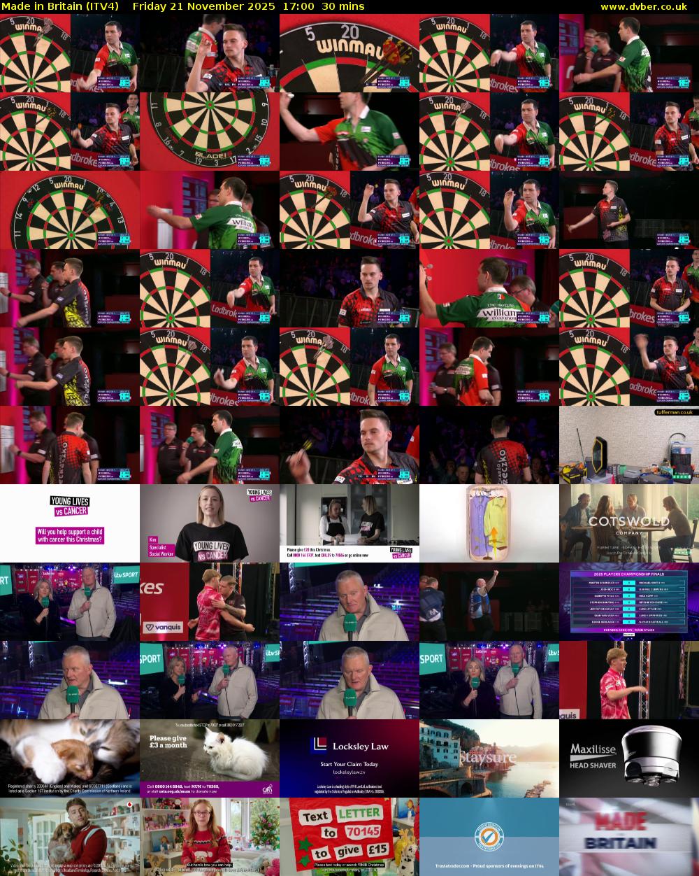 Made in Britain (ITV4) Friday 21 November 2025 17:00 - 17:30