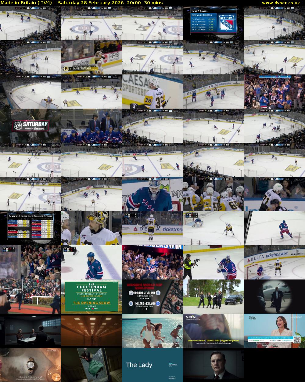 Made in Britain (ITV4) Saturday 28 February 2026 20:00 - 20:30