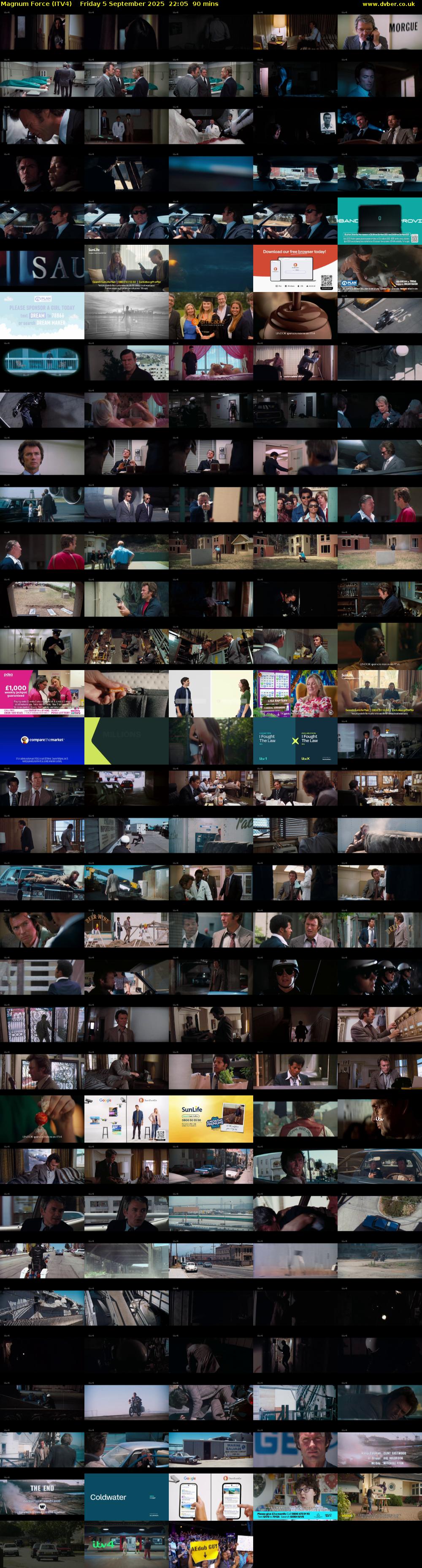 Magnum Force (ITV4) Friday 5 September 2025 22:05 - 23:35