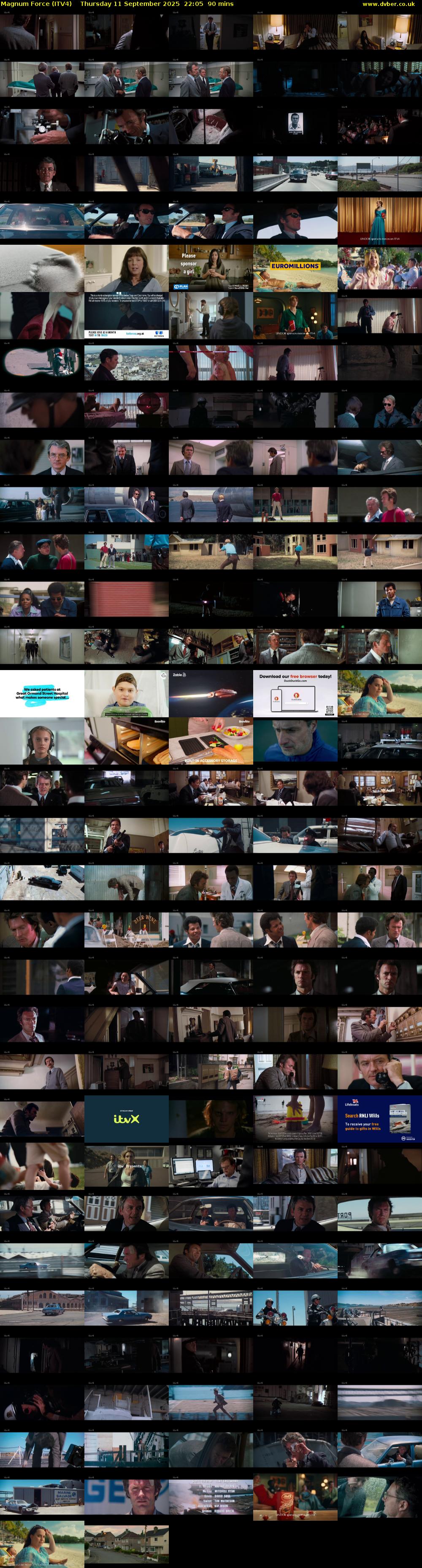 Magnum Force (ITV4) Thursday 11 September 2025 22:05 - 23:35