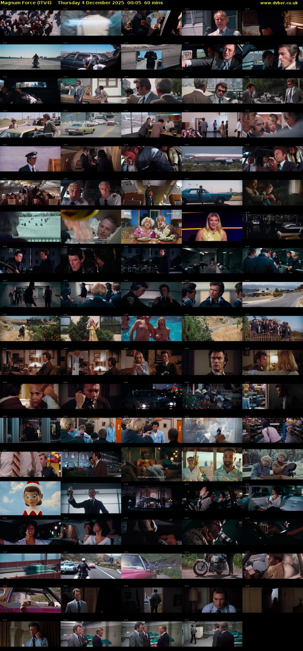 Magnum Force (ITV4) Thursday 4 December 2025 00:05 - 01:05