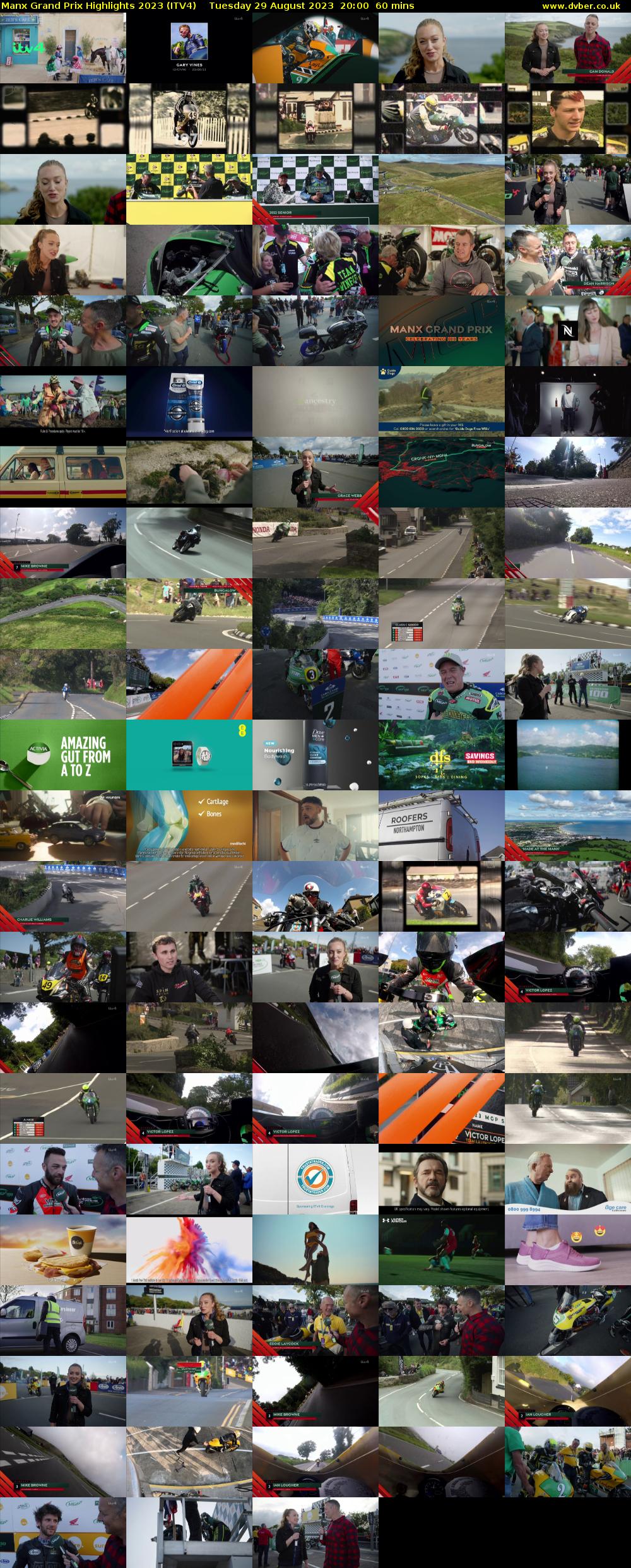 Manx Grand Prix Highlights 2023 (ITV4) Tuesday 29 August 2023 20:00 - 21:00