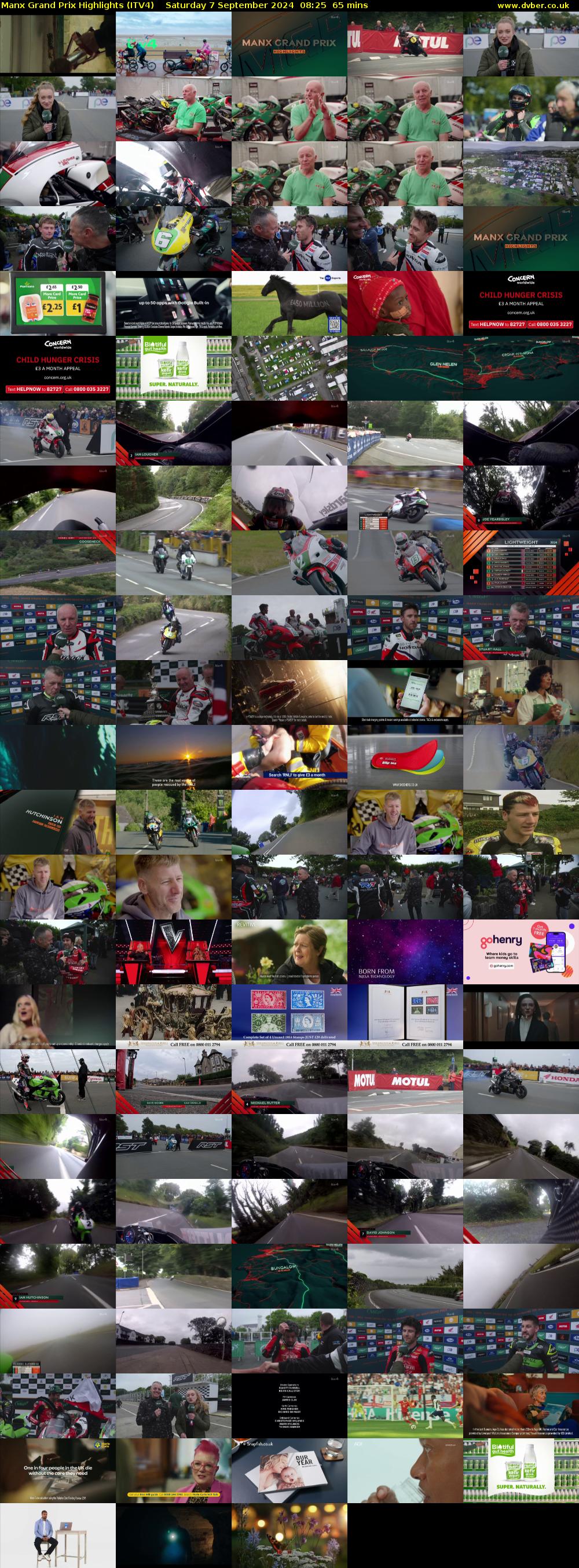 Manx Grand Prix Highlights (ITV4) Saturday 7 September 2024 08:25 - 09:30