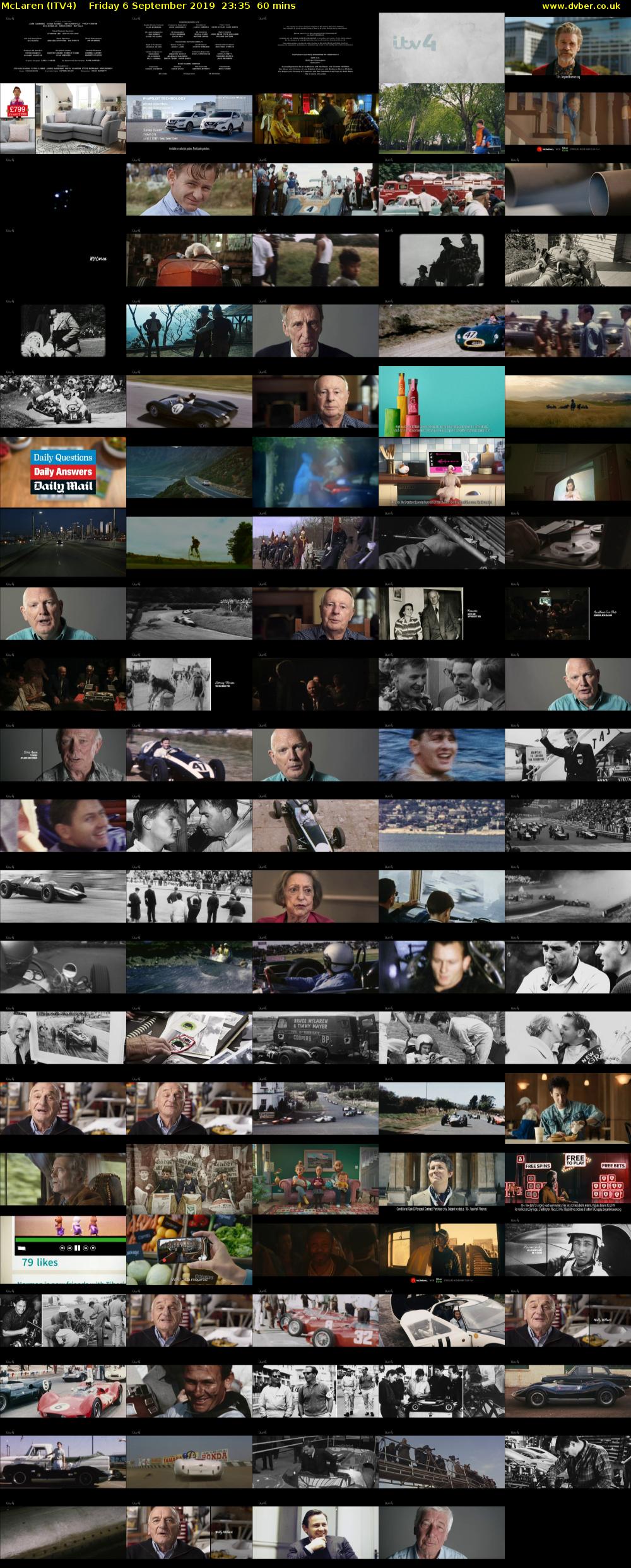 McLaren (ITV4) Friday 6 September 2019 23:35 - 00:35