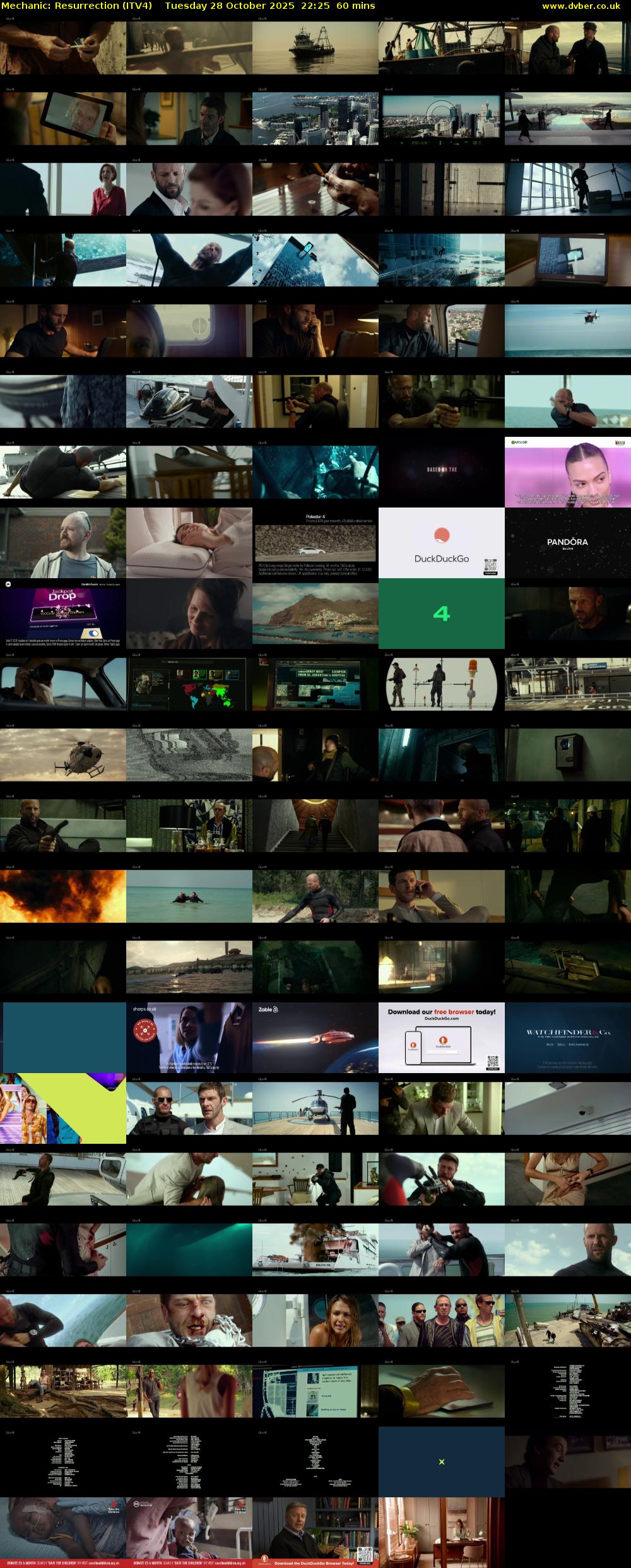 Mechanic: Resurrection (ITV4) Tuesday 28 October 2025 22:25 - 23:25