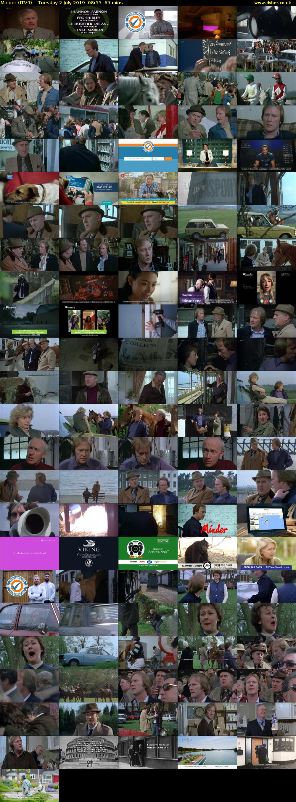 Minder (ITV4) Tuesday 2 July 2019 08:55 - 10:00