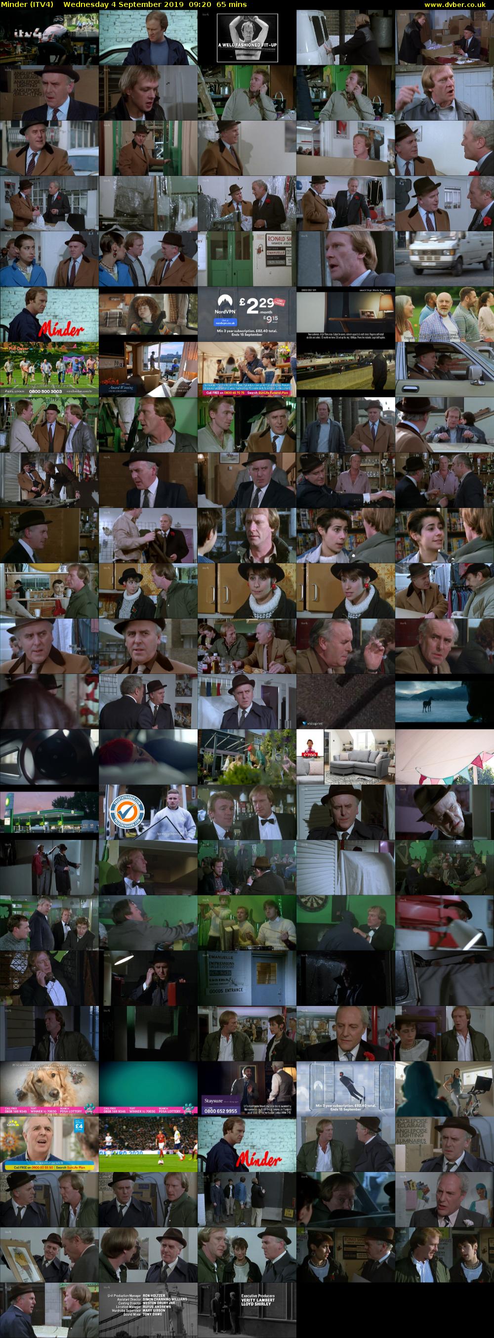 Minder (ITV4) Wednesday 4 September 2019 09:20 - 10:25