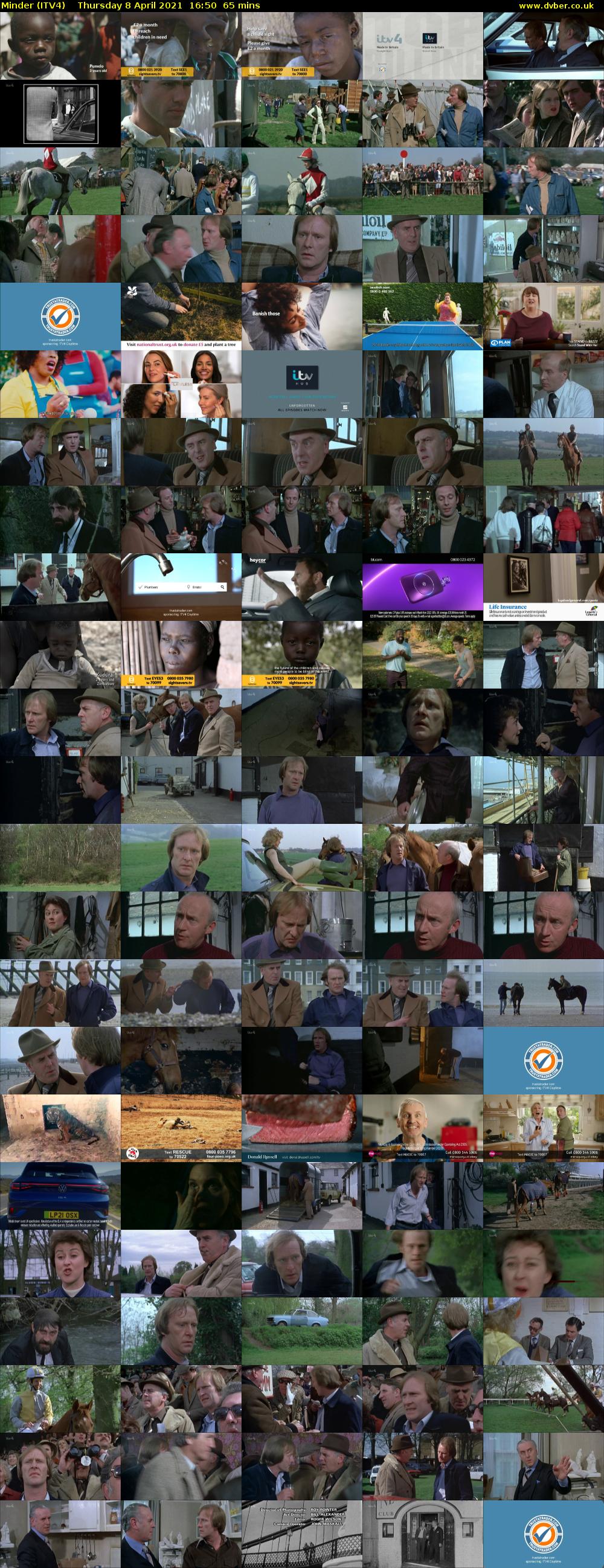 Minder (ITV4) Thursday 8 April 2021 16:50 - 17:55